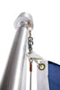 Commercial Flagpole - Aluminum - Internal Halyard - Made In USA