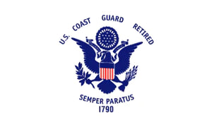 United States Coast Guard Retirement Flag