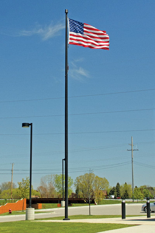 30FT Internal Halyard Flag Pole with Ss Rope and Clip - China Stainless  Steel Flagpole and Flag Pole price