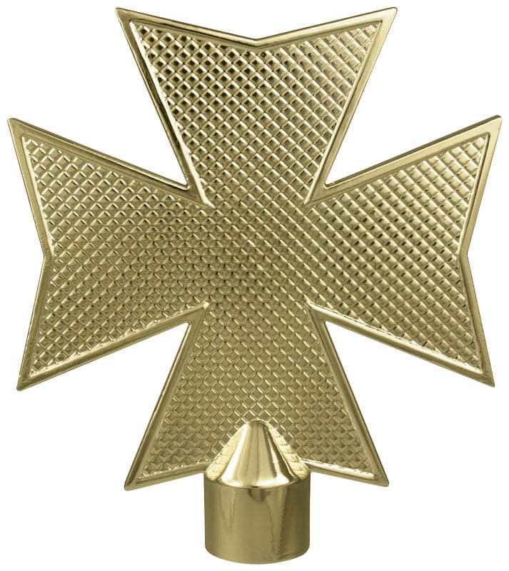 Gold Metal Eagle Flagpole Top - American Legion Flag & Emblem
